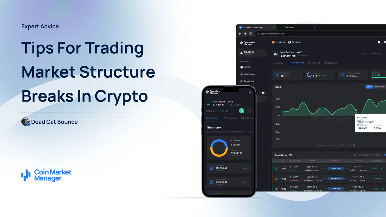 How To Trade Market Structure Breaks (MSBs) In Crypto
